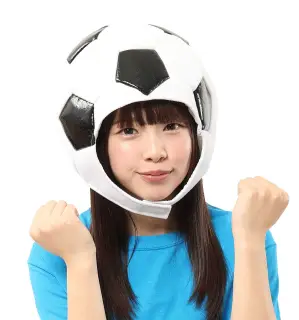 かぶりもん サッカーボールかぶりもの